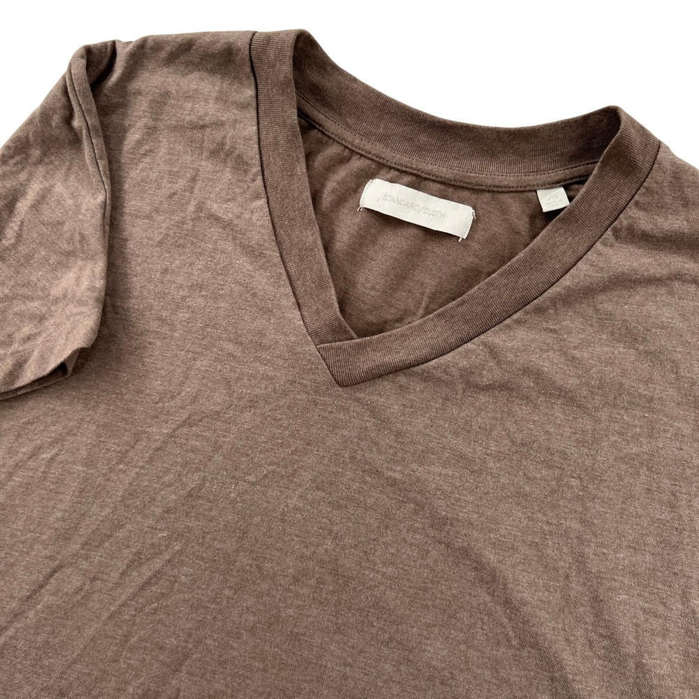 Standard Cloth Womens Brown V-Neck Dolman Sleeve T-Shirt Large Urban Outfitters‎